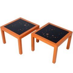 Pair of Edward Wormley "Constellation" Side Tables for Dunbar
