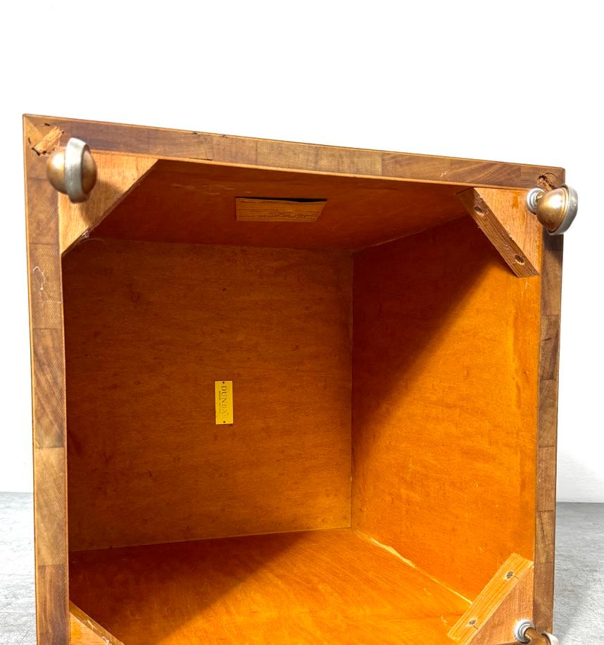 Beistelltische aus Rosenholz mit Würfeln von Edward Wormley Dunbar, 1950er Jahre, Paar im Angebot 8