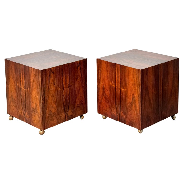 Edward Wormley for Dunbar side tables, 1950s, offered by 20c Modern