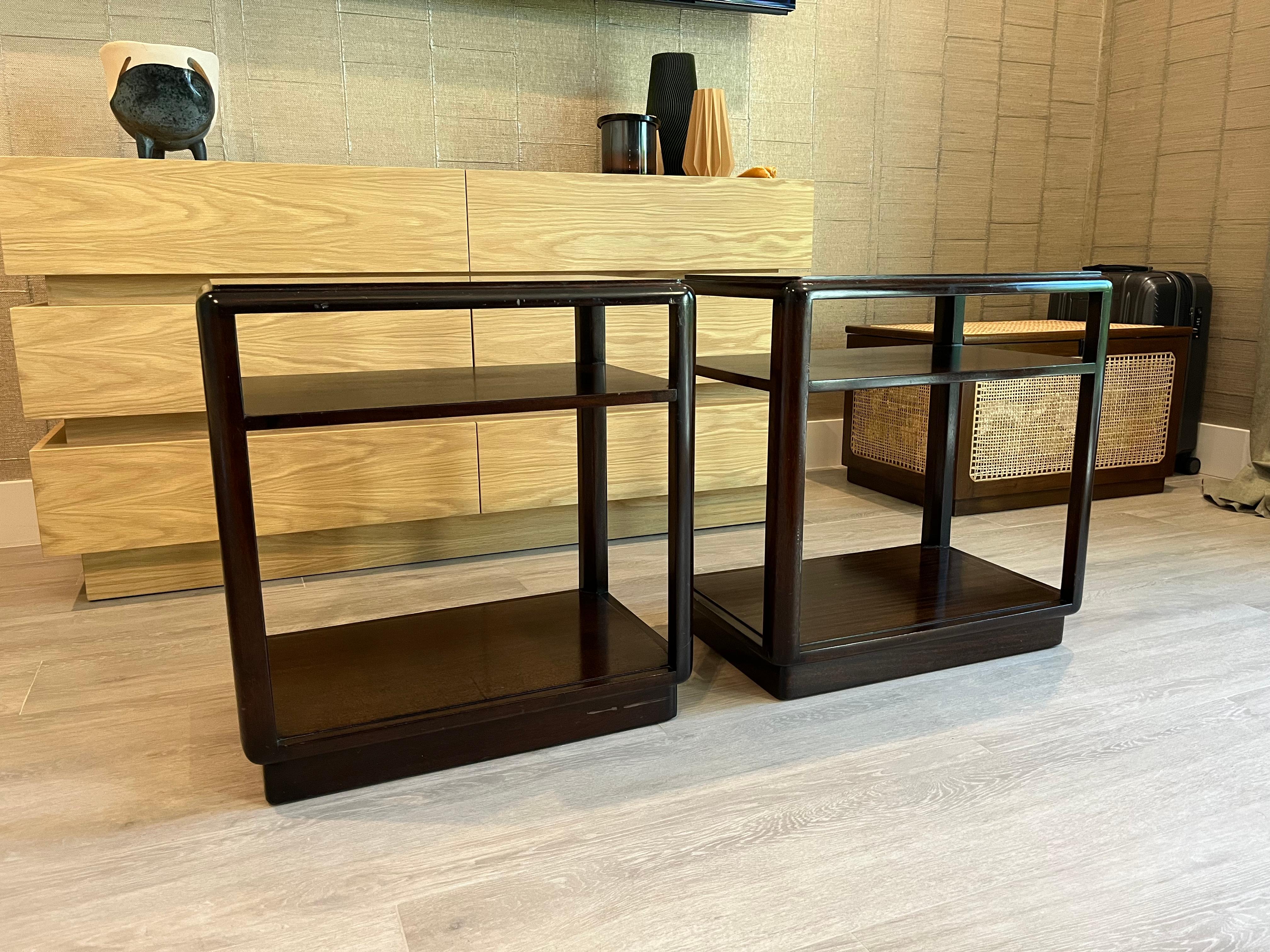 Pair of Edward Wormley End Tables for Dunbar, Side Tables For Sale 3