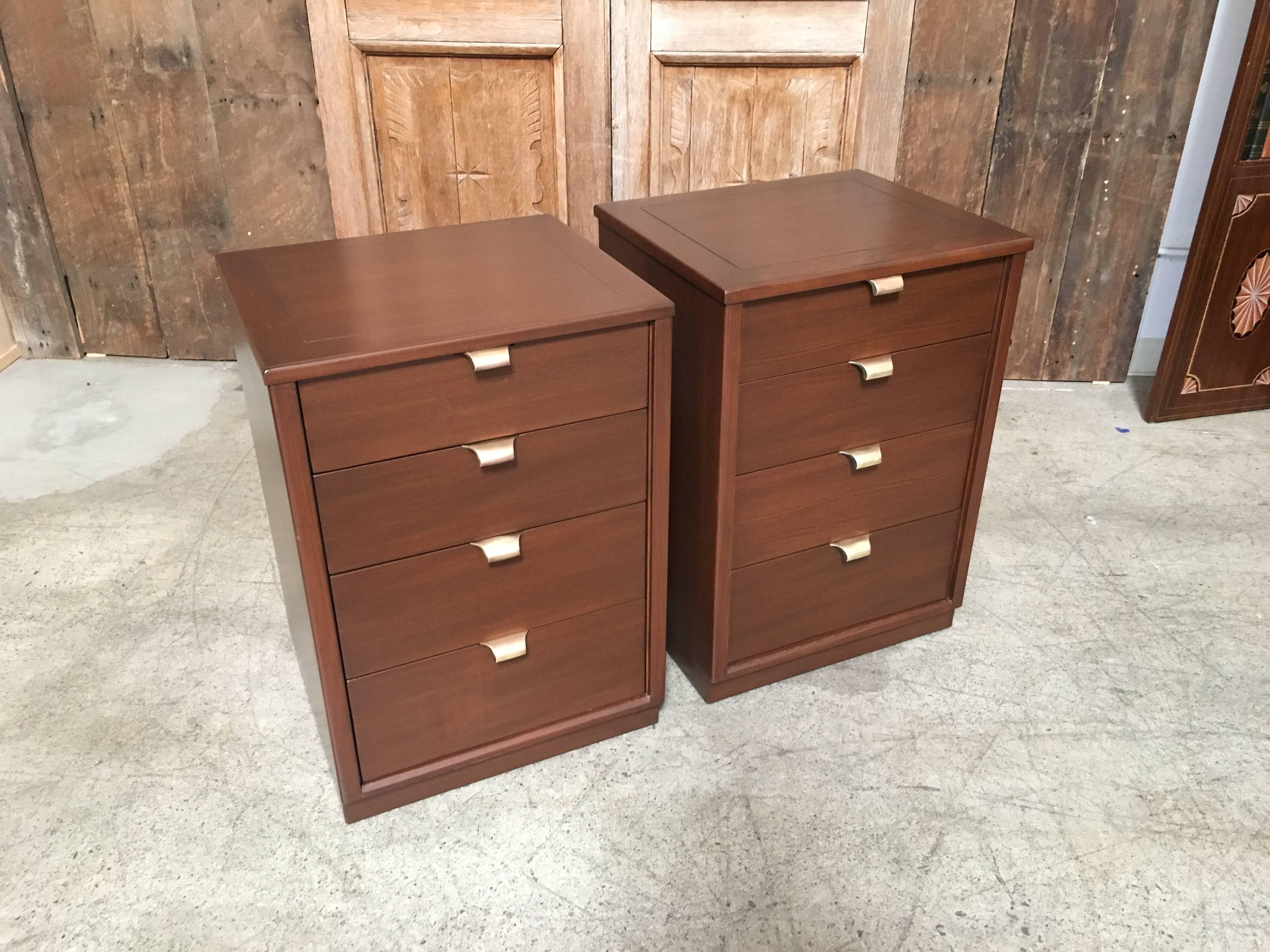 20th Century Pair of Edward Wormley for Drexel Precedent Nightstands