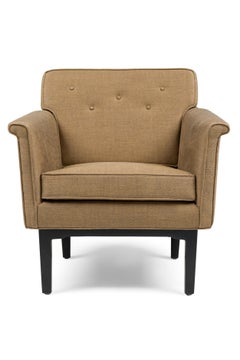 Pair of Edward Wormley for Dunbar American Mid-Century Lounge Chairs
