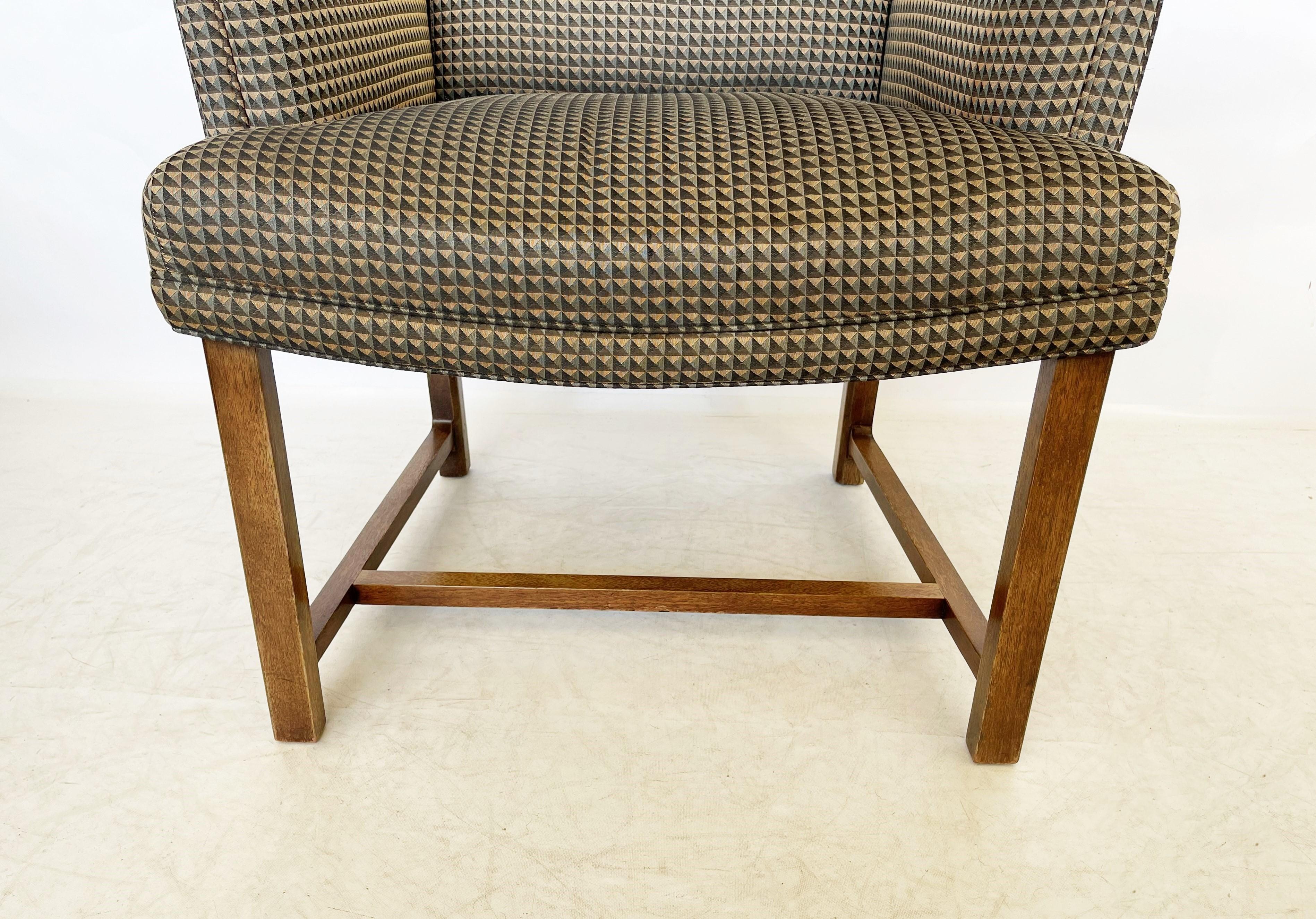 Mid-20th Century Pair of Edward Wormley for Dunbar Lounge Chairs, 1950's