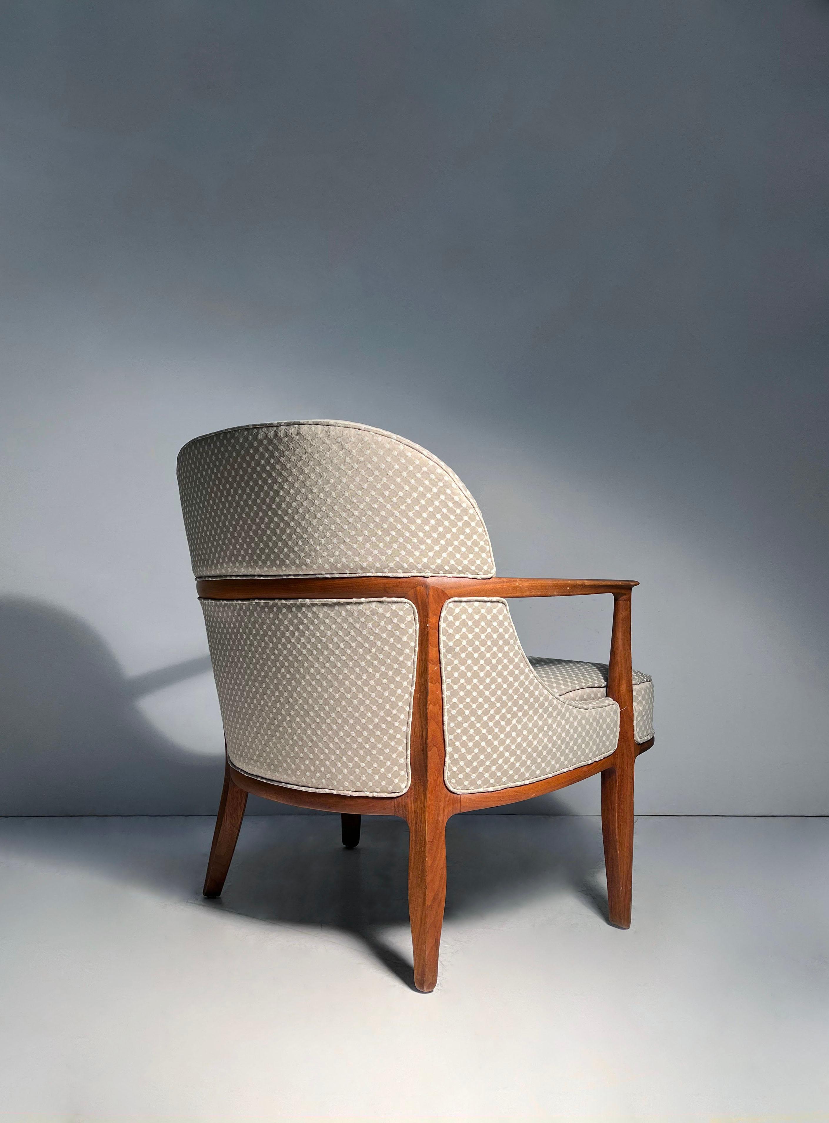 Américain Paire de chaises Janus d'Edward Wormley pour Dunbar (signé) en vente