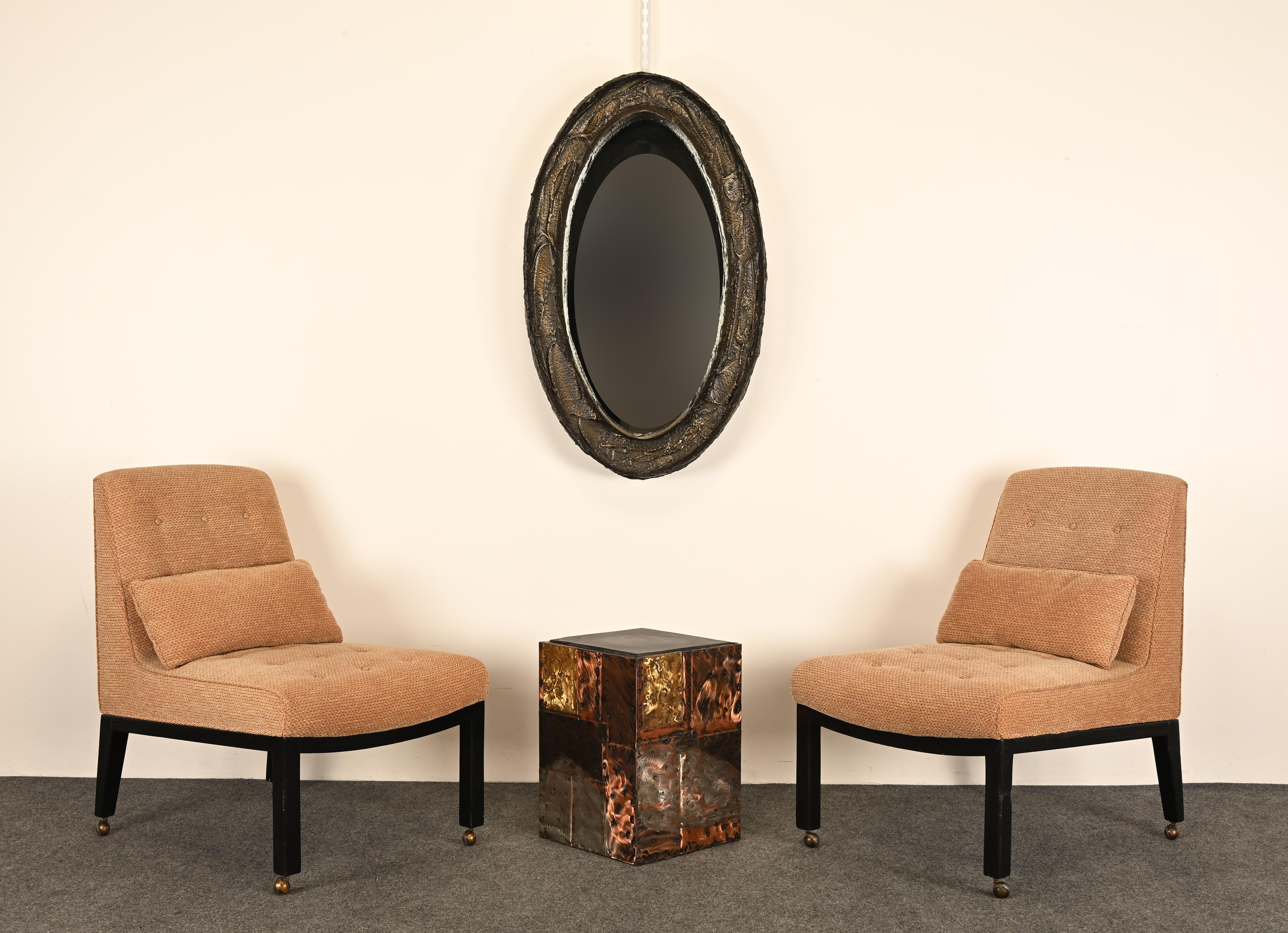 Paire de chaises à pantoufles Edward Wormley pour Dunbar, années 1960 en vente 12