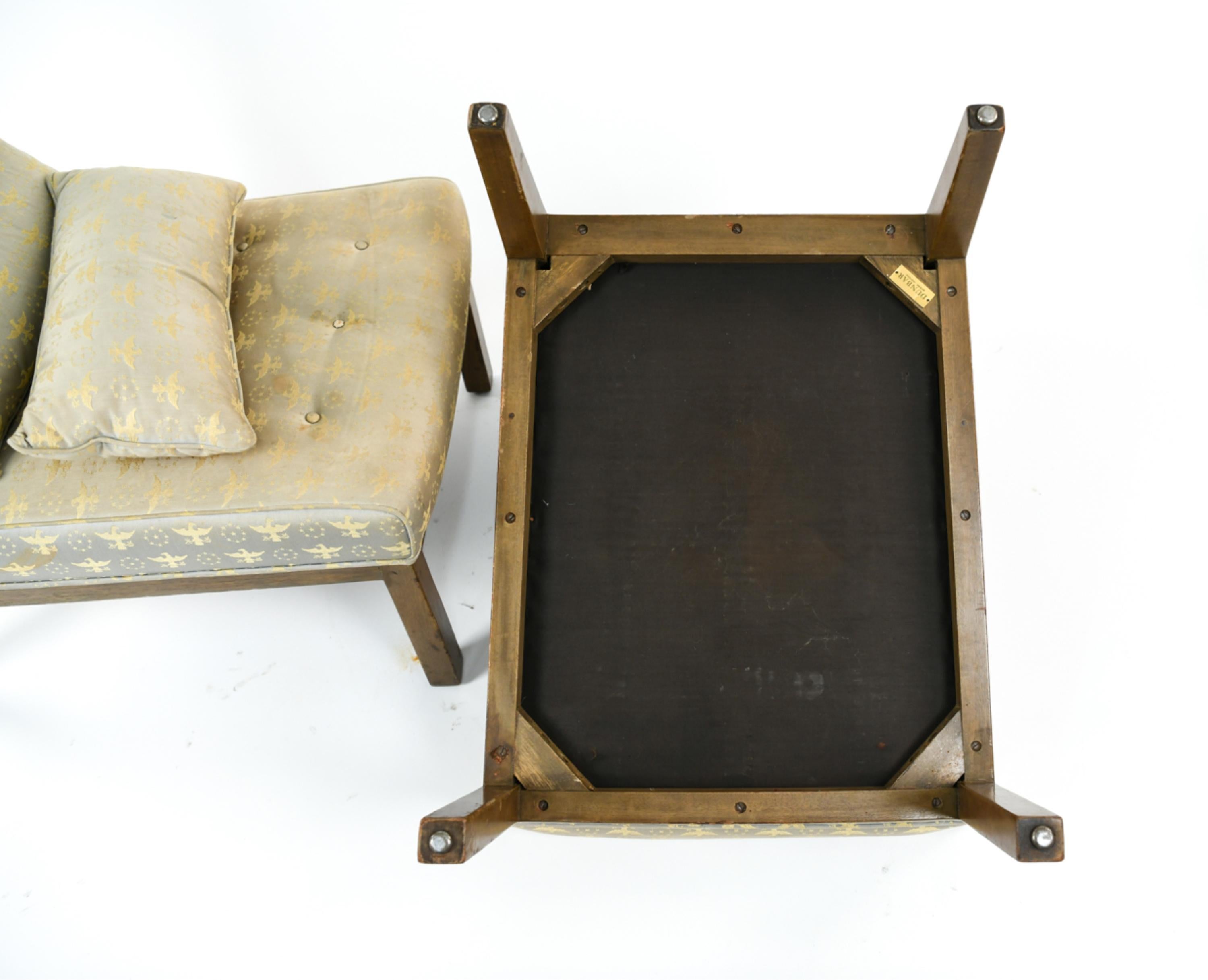 Pair of Edward Wormley for Dunbar Slipper Chairs 8