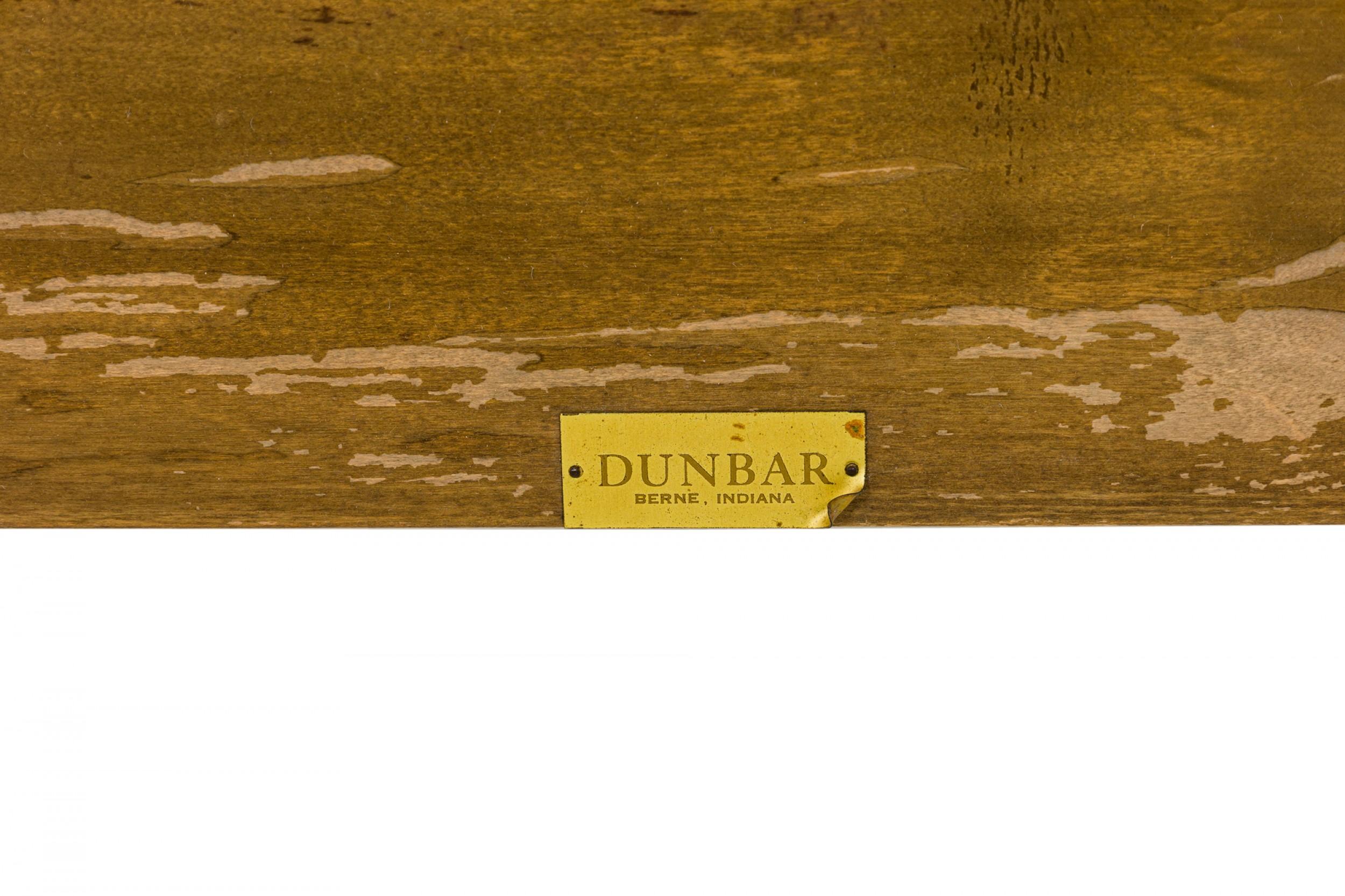 Paar Edward Wormley für Dunbar Dampf gebogenen hölzernen Paddel Form Twin Bed Headbo im Angebot 3