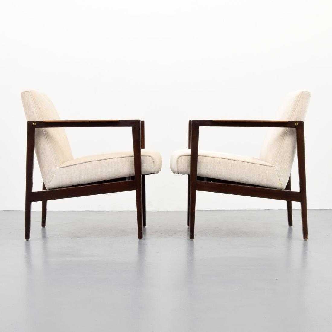 Mid-Century Modern Pair of Edward Wormley Lounge Chairs