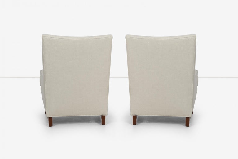 Mid-20th Century Pair of Edward Wormley Janus Group Lounge Chairs For Sale