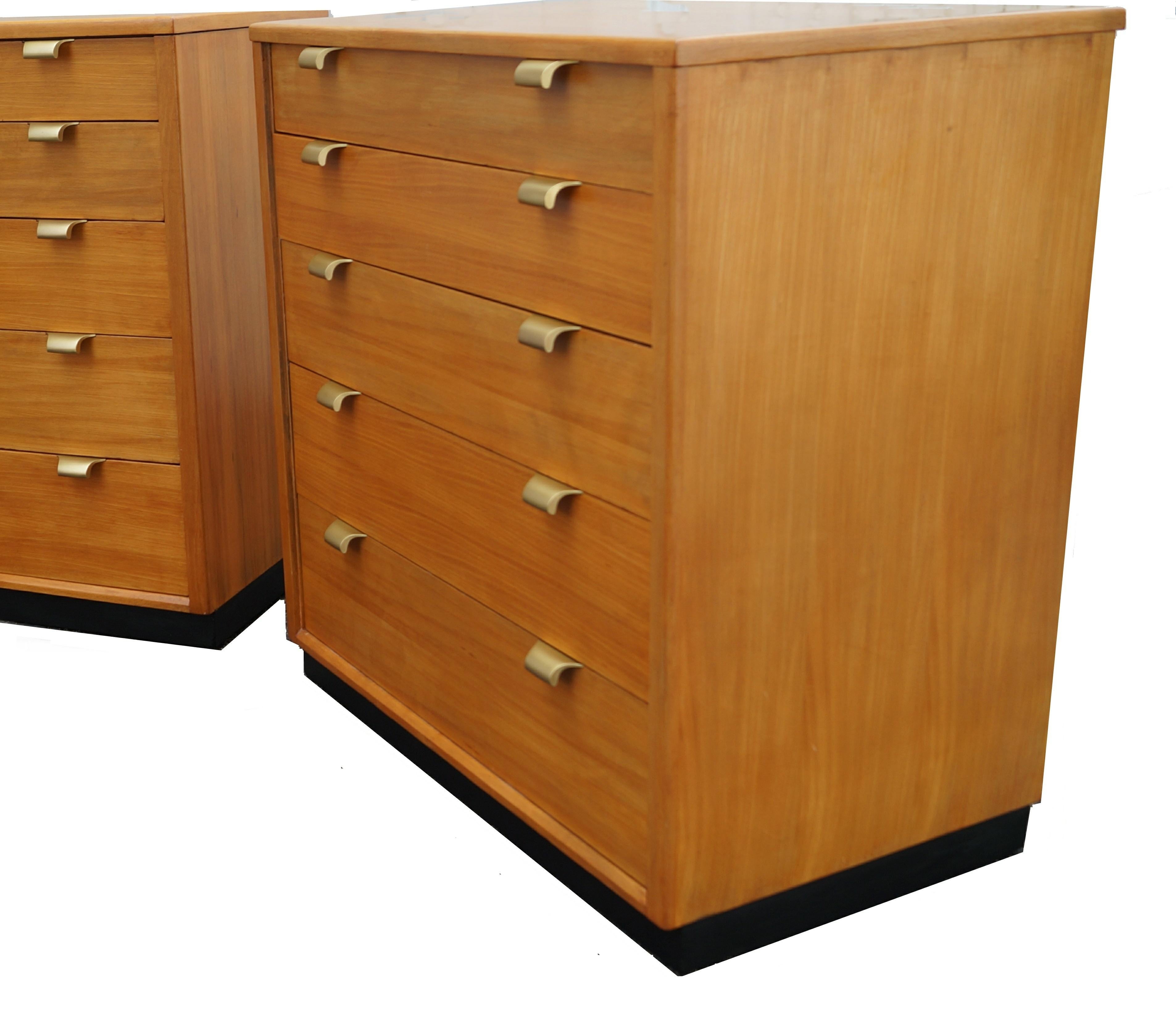 Other Pair of Edward Wormley Precedent Dresser Bachelor Chest of Drawers Dressers