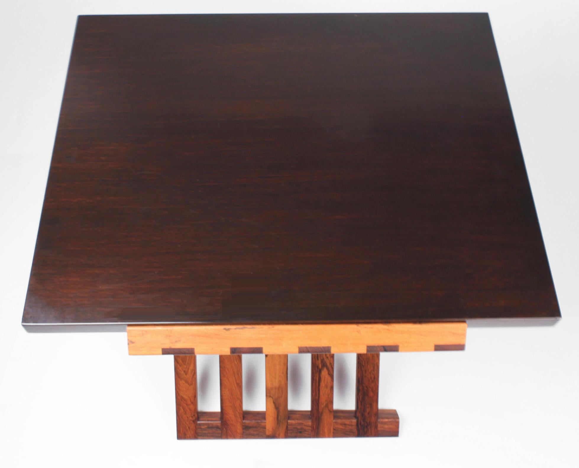 Wood Pair of Edward Wormley Savonarola Occasional Tables for Dunbar Model 5425