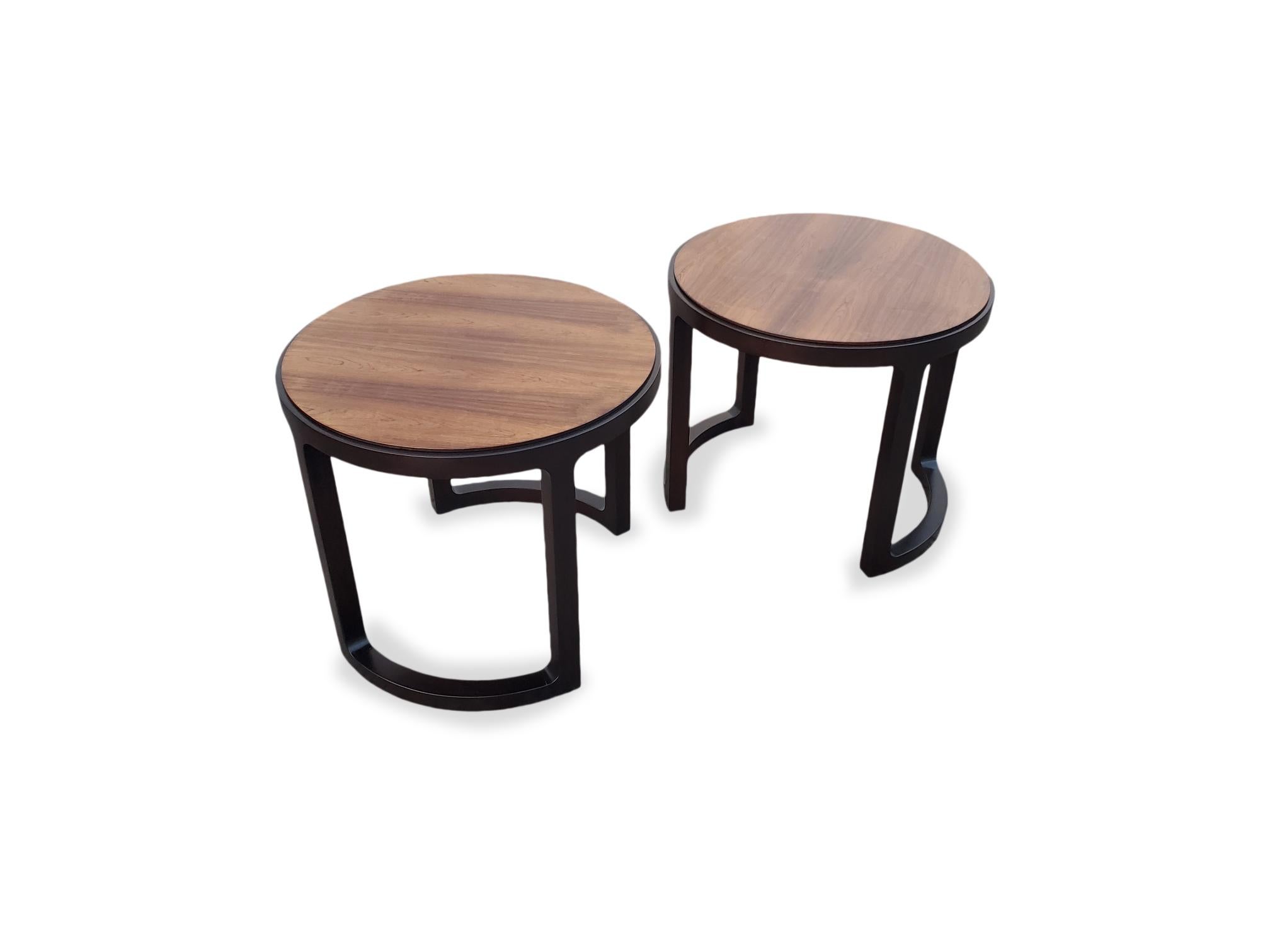 Paire de tables d'appoint Edward Wormley pour Dunbar en vente 4