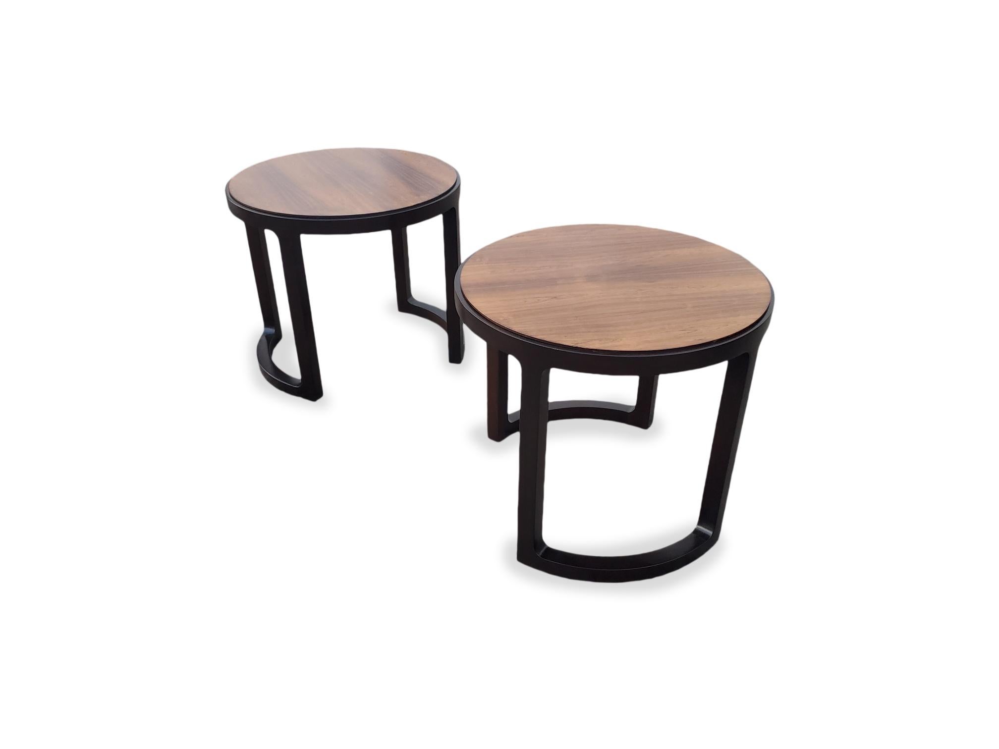 Paire de tables d'appoint Edward Wormley pour Dunbar en vente 5