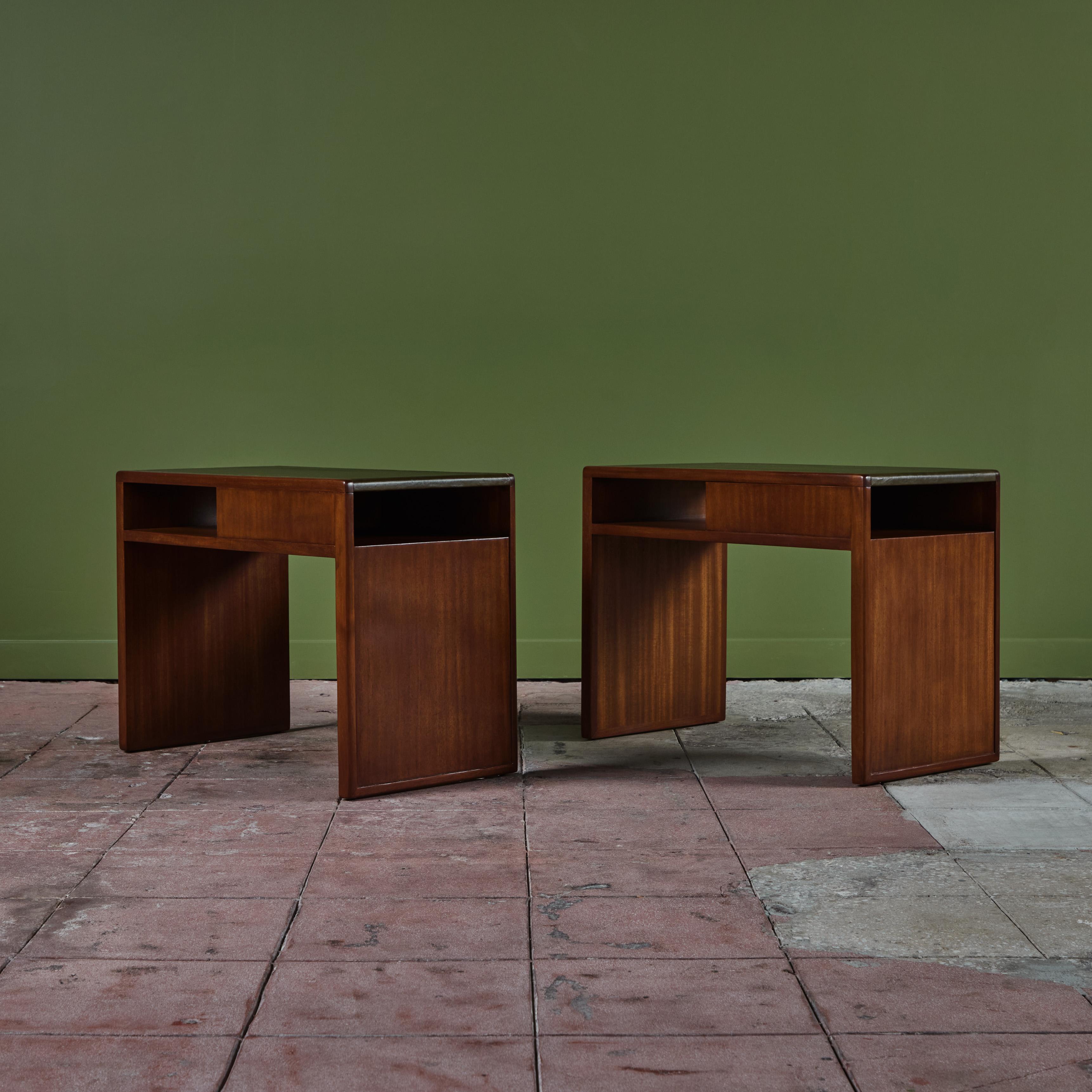 Pair of Edward Wormley Side Tables for Dunbar 4