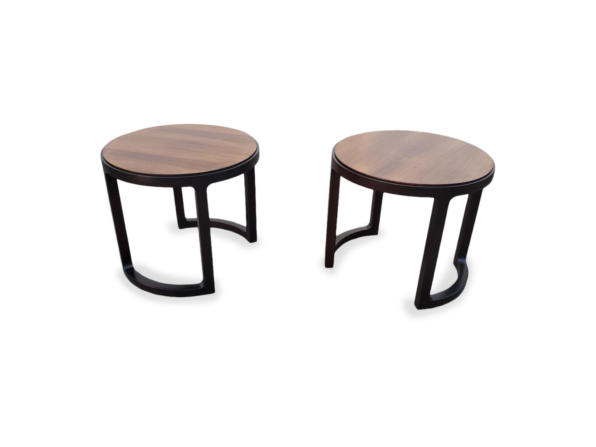 Paire de tables d'appoint Edward Wormley pour Dunbar en vente 6
