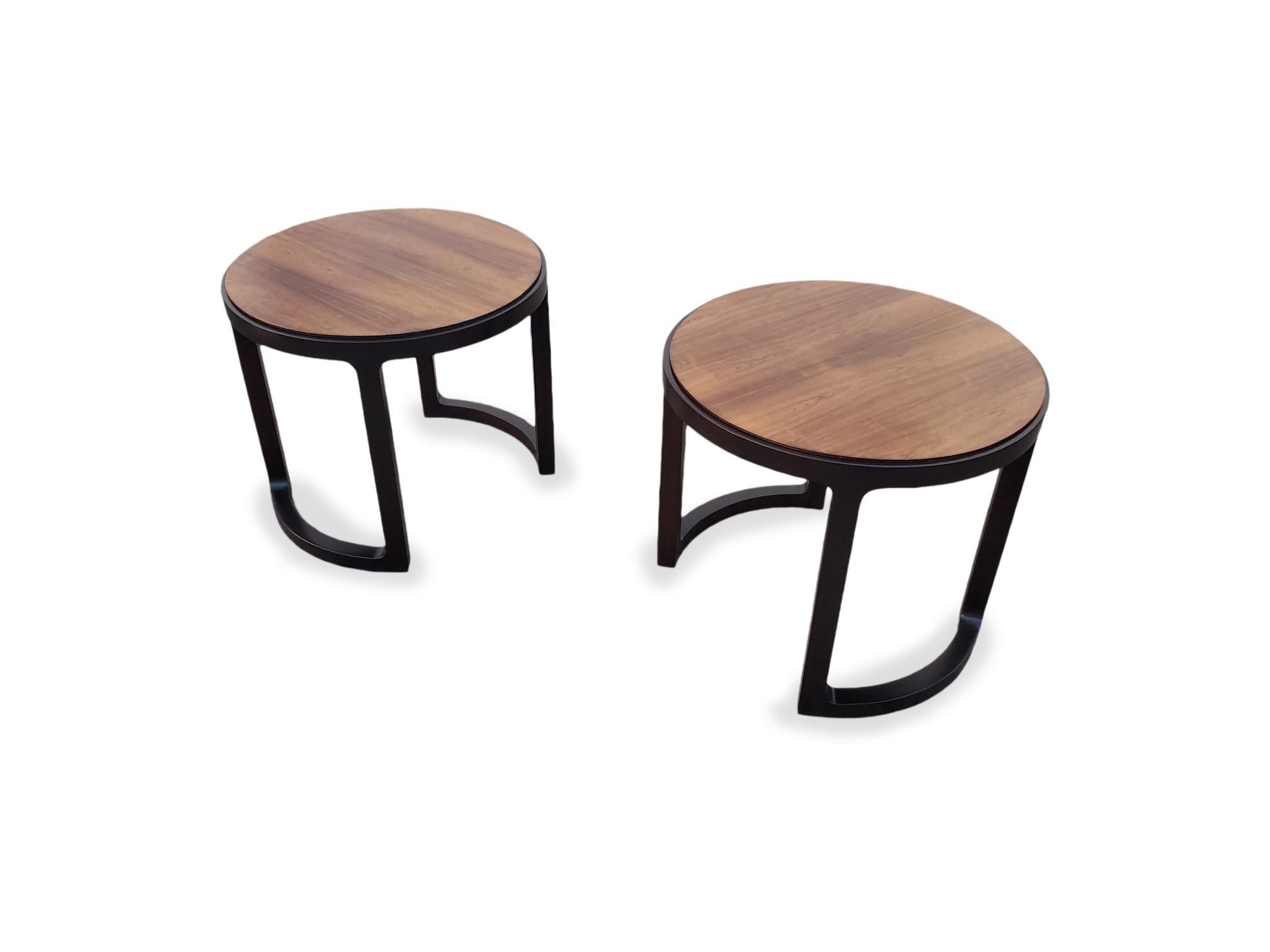 Paire de tables d'appoint Edward Wormley pour Dunbar en vente 7