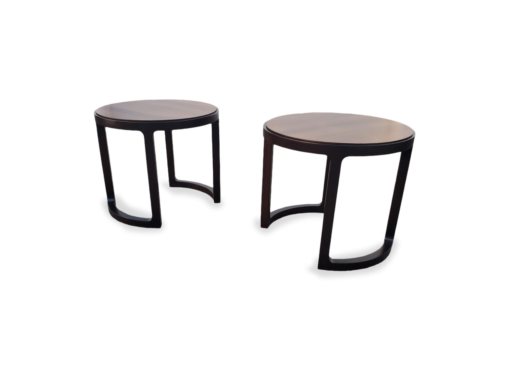Paire de tables d'appoint Edward Wormley pour Dunbar en vente 8