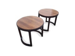 Coppia di tavolini di Edward Wormley per Dunbar