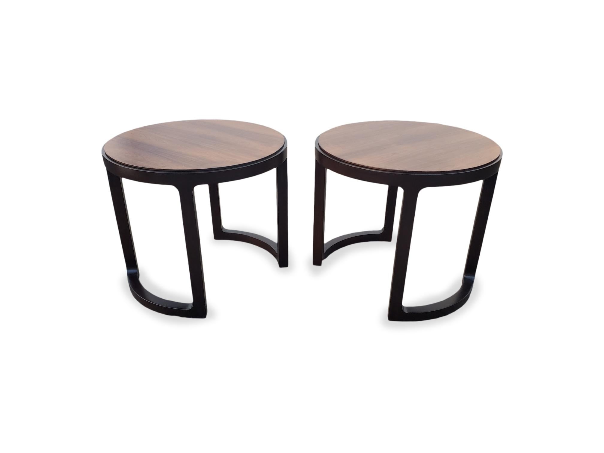 Paire de tables d'appoint Edward Wormley pour Dunbar en vente 1
