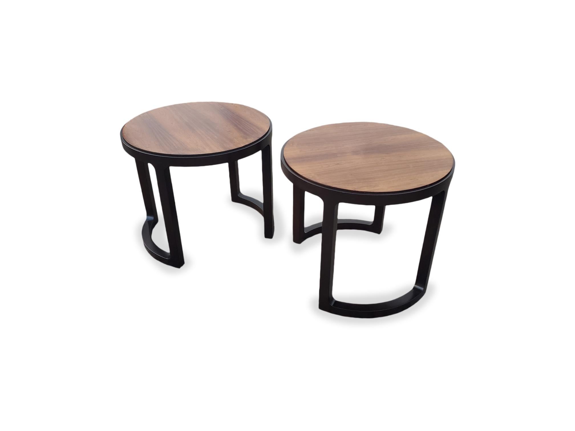 Paire de tables d'appoint Edward Wormley pour Dunbar en vente 3