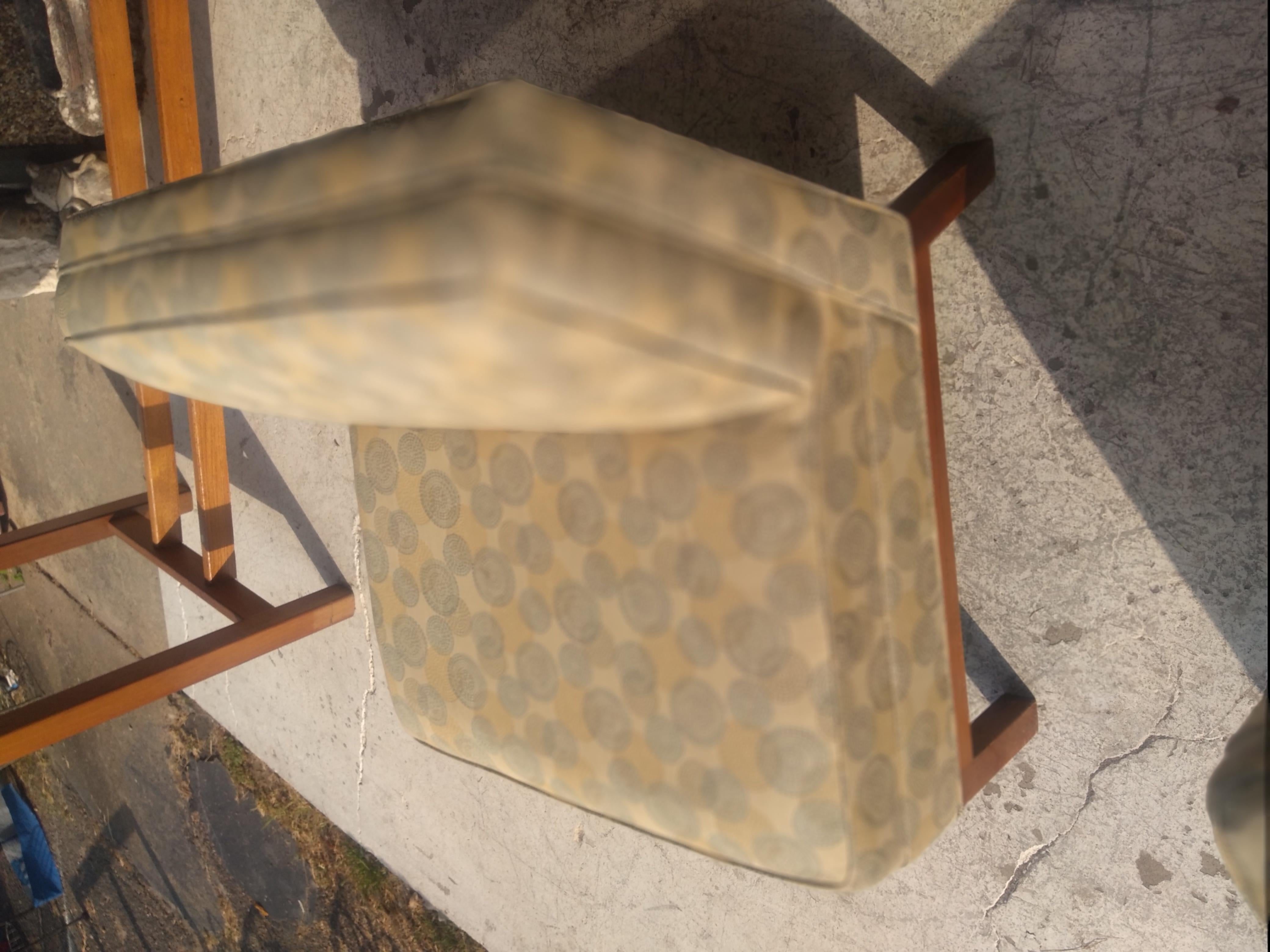 Moderne Paire de chaises pantoufles modernes de style Edward Wormley en vente