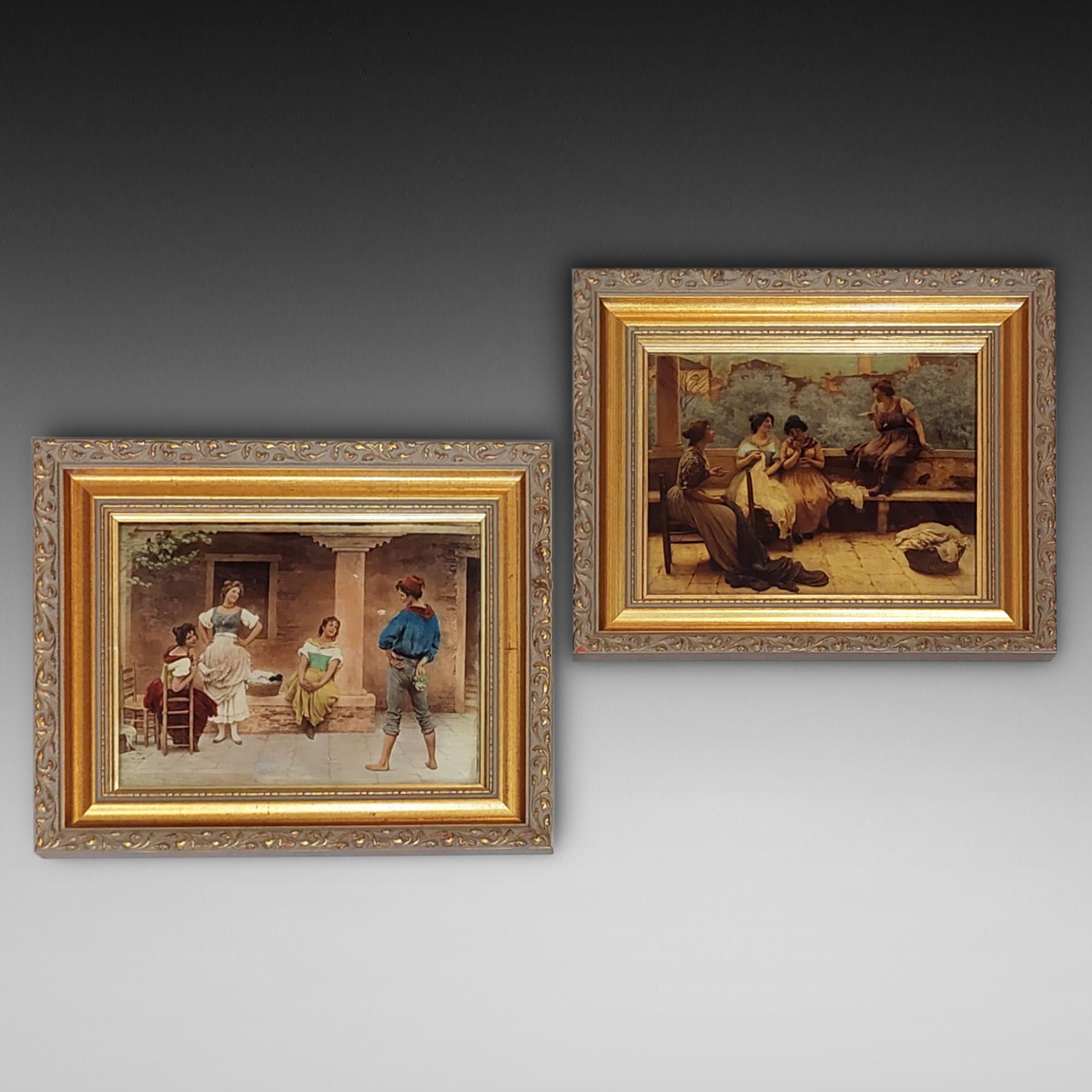 Pareja de crisóleos eduardianos en Bueno estado para la venta en Altrincham, GB