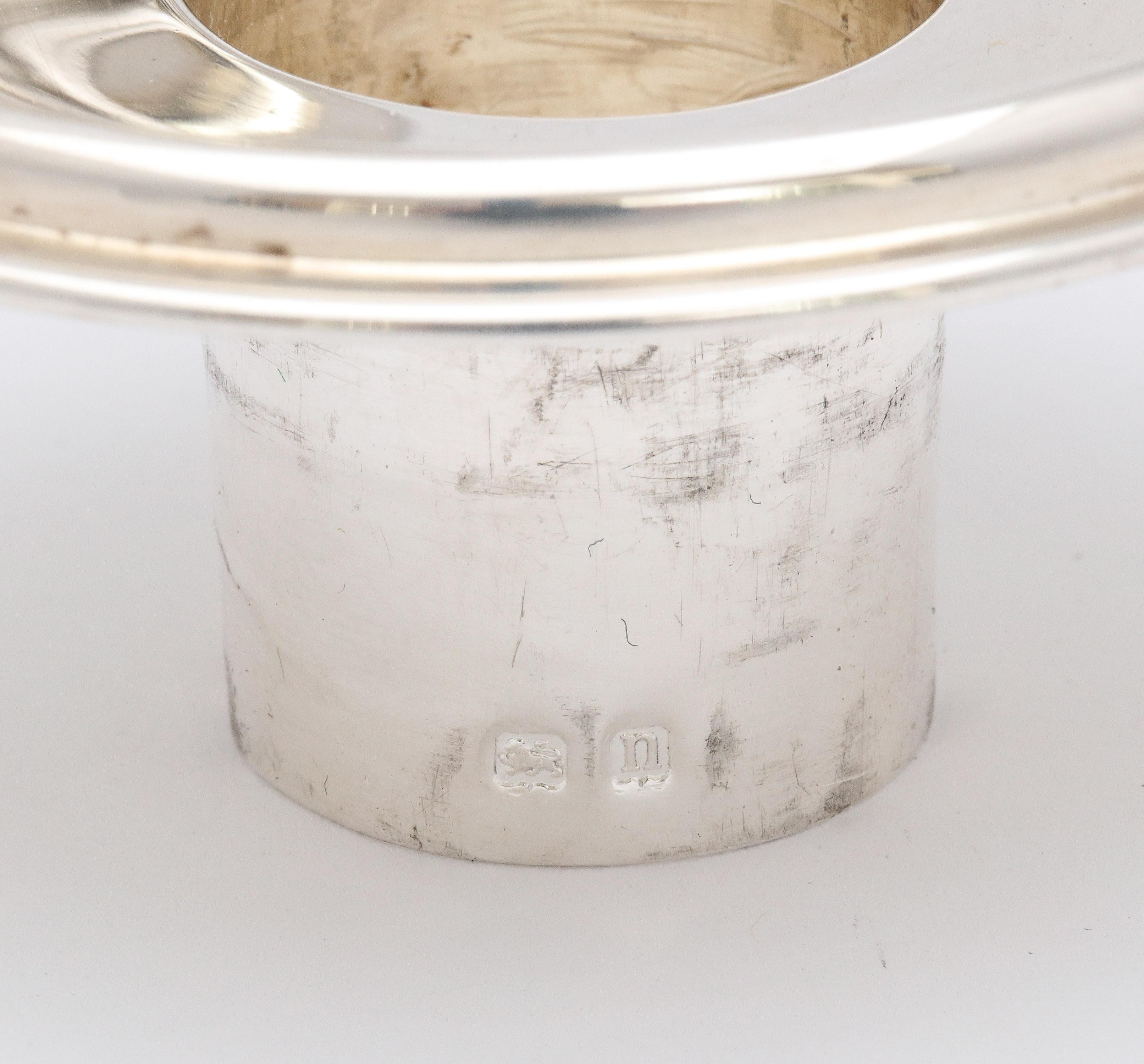 Pair of Edwardian George III-Style Sterling Silver Candlesticks, Mappin & Webb 13