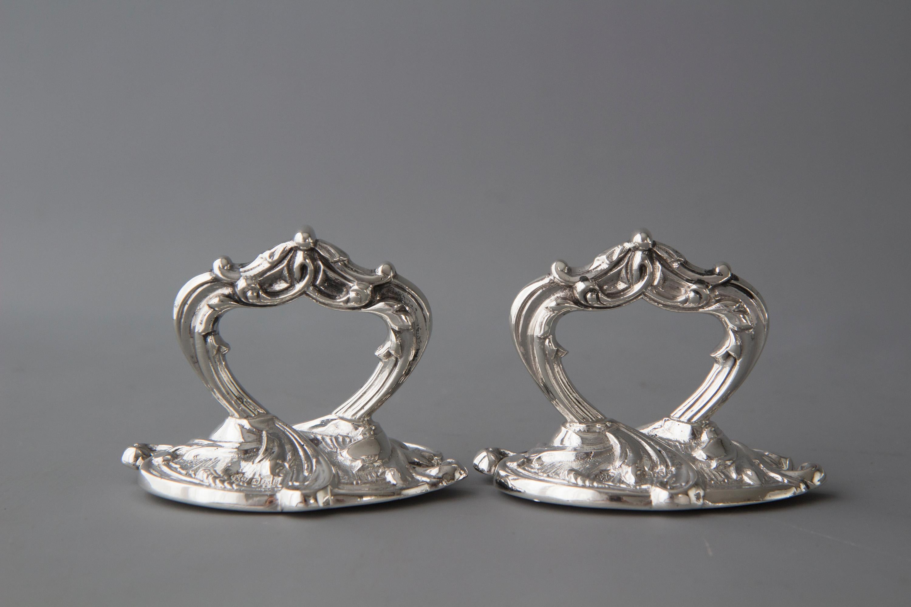 Pair of Edwardian Silver Entree Dishes Sheffield, 1902 4