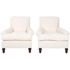 Pair of Edwardian Style Armchairs