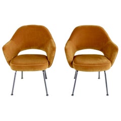 Pair of Eero Saarinen Conference Chairs, Knoll International