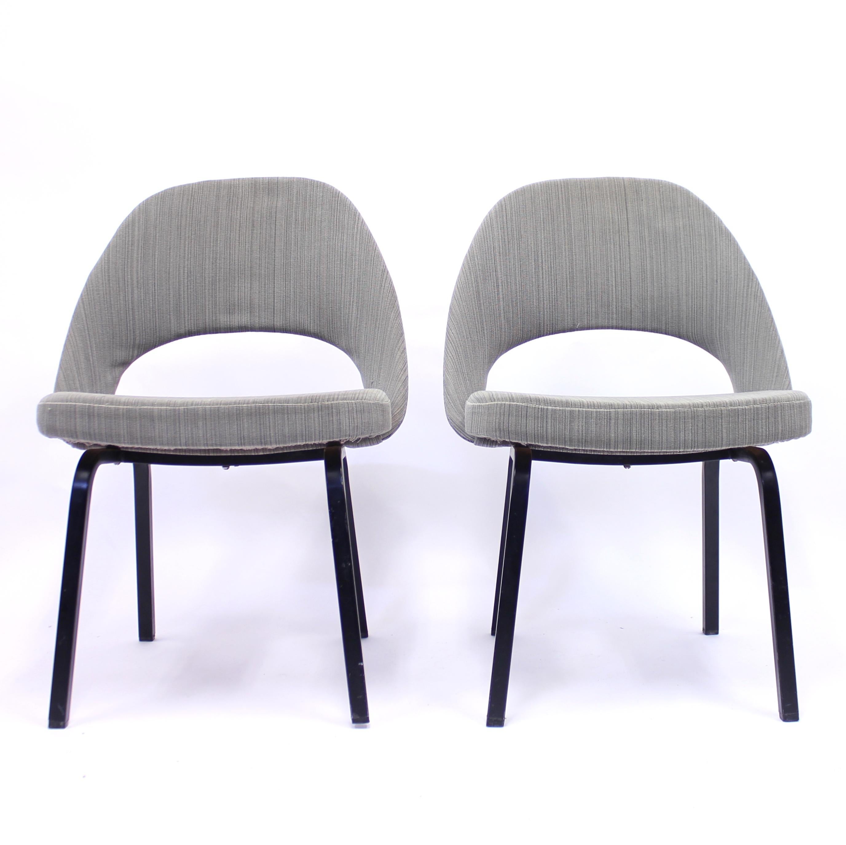 Swedish Pair of Eero Saarinen Executive Chairs by Knoll / Nordiska Kompaniet, 1960s