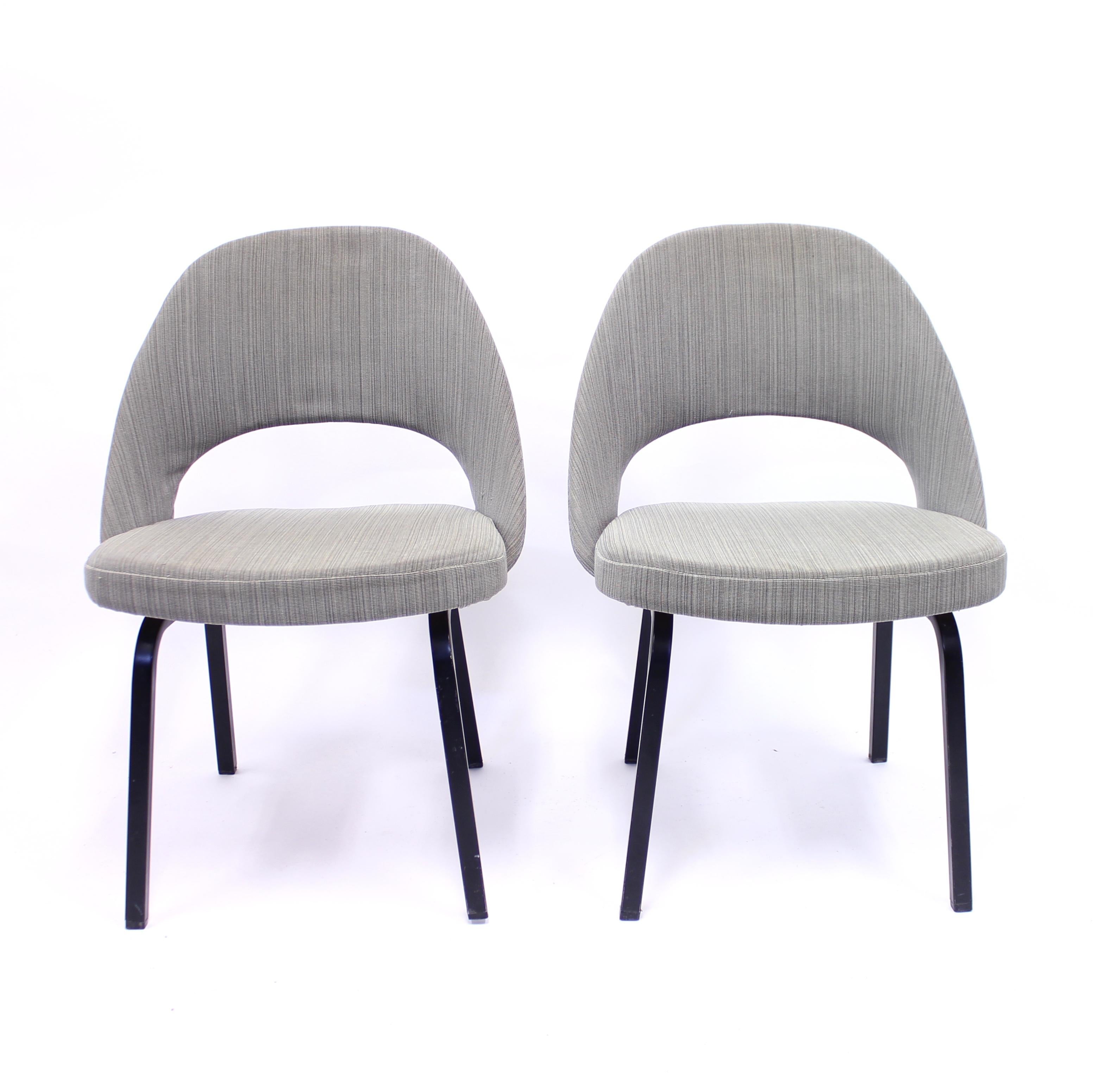 20th Century Pair of Eero Saarinen Executive Chairs by Knoll / Nordiska Kompaniet, 1960s