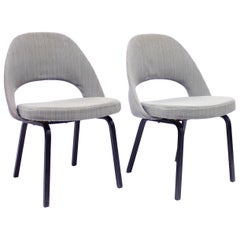 Paire de chaises de direction Eero Saarinen par Knoll/ Nordiska Kompaniet, années 1960