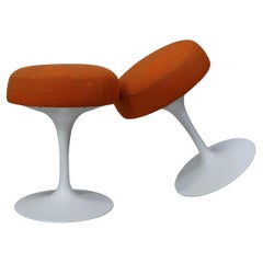 Pareja de taburetes Eero Saarinen Tulip para Knoll International, años 70