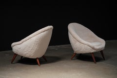 Pair of Italian of Egg Chairs