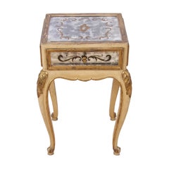 Pair of Eglomese Mirrored Bedside Tables