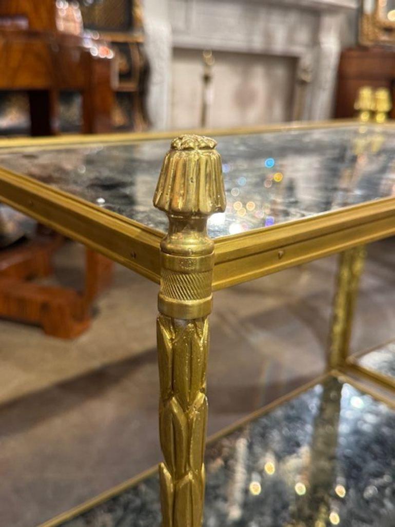 Bronze Paire de tables d'appoint 