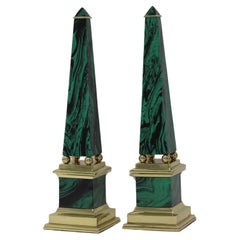 Pair of Egyptian Revival Oblelisks by Chapman