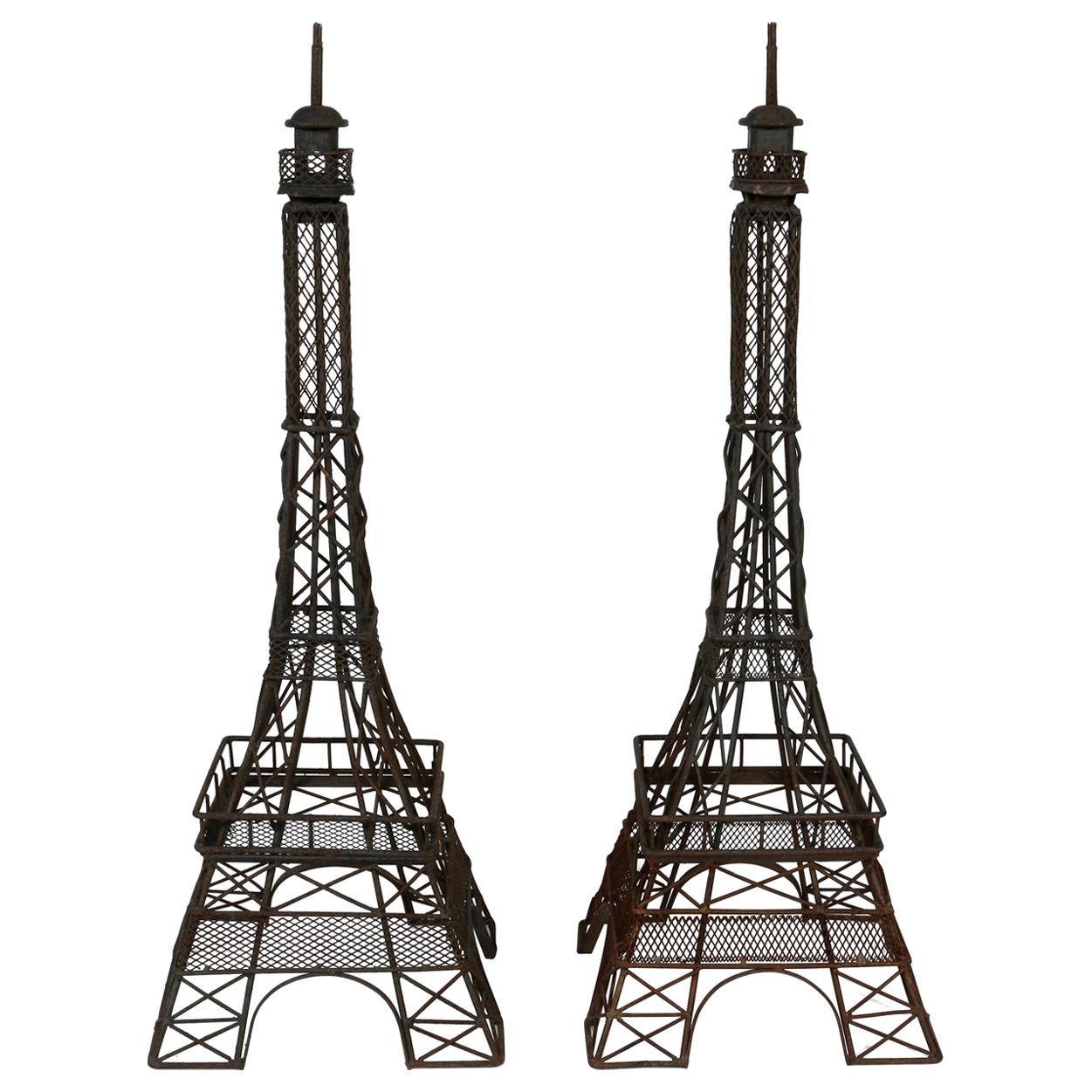 Pair of Eiffel Towers