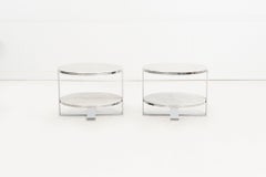 Pair of Eileen Side Tables by Antonio Citterio for B&B Italia, 2003