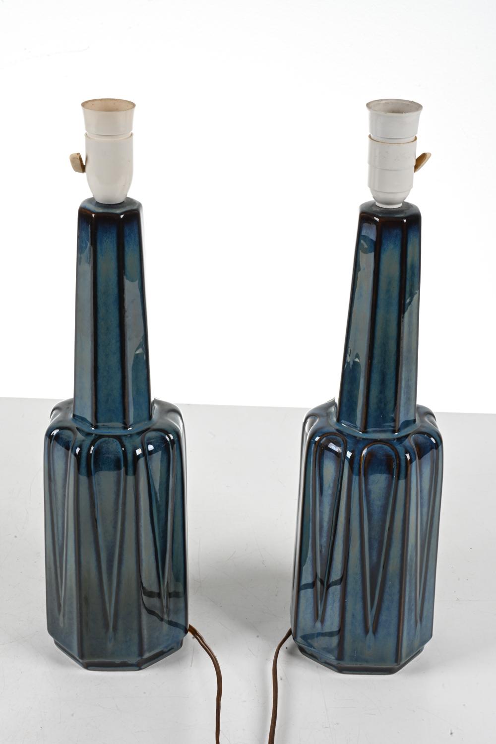 Pair of Einar Johansen for Soholm Table Lamps Model 1033 For Sale 5