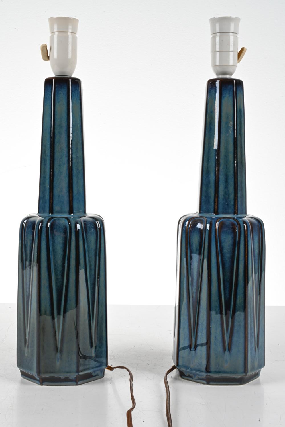 Pair of Einar Johansen for Soholm Table Lamps Model 1033 For Sale 6