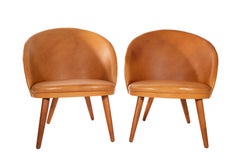 Pair of Ejvind Johansson, Model 301 Lounge Chairs