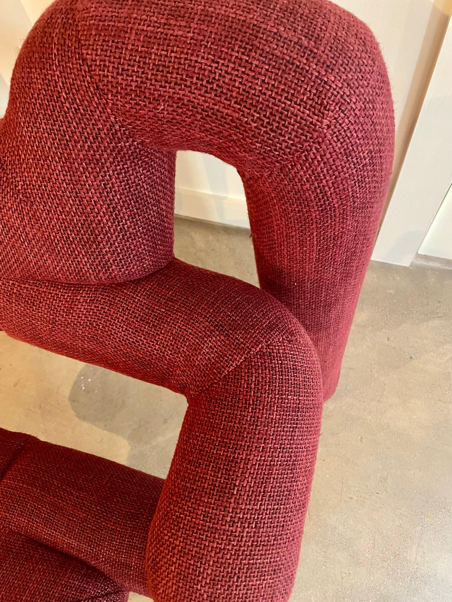 Steel Pair of Ekstrem Chairs For Sale