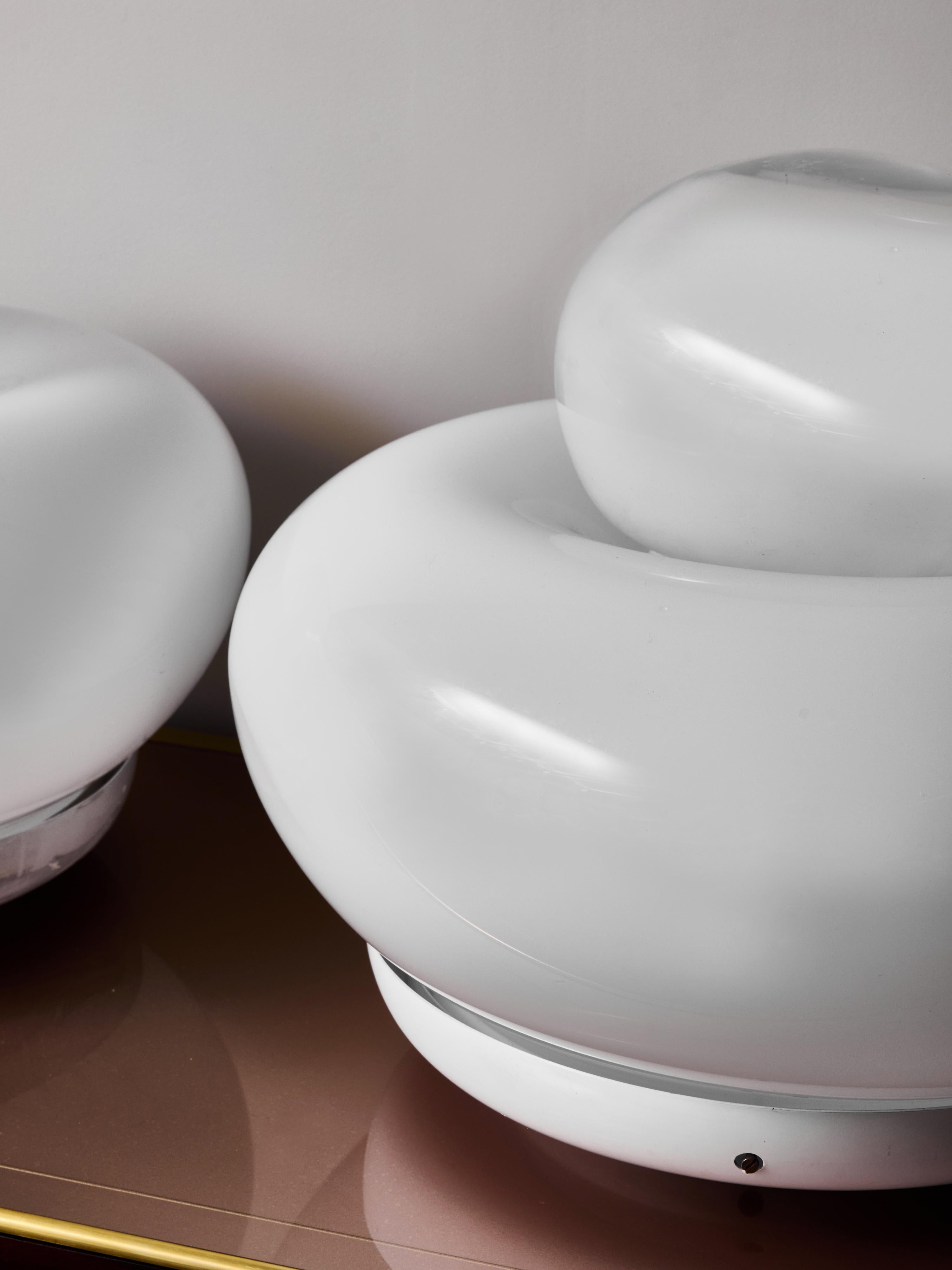 Italian Pair of “Electra” Table Lamps by Giuliana Gramigna for Artemide For Sale