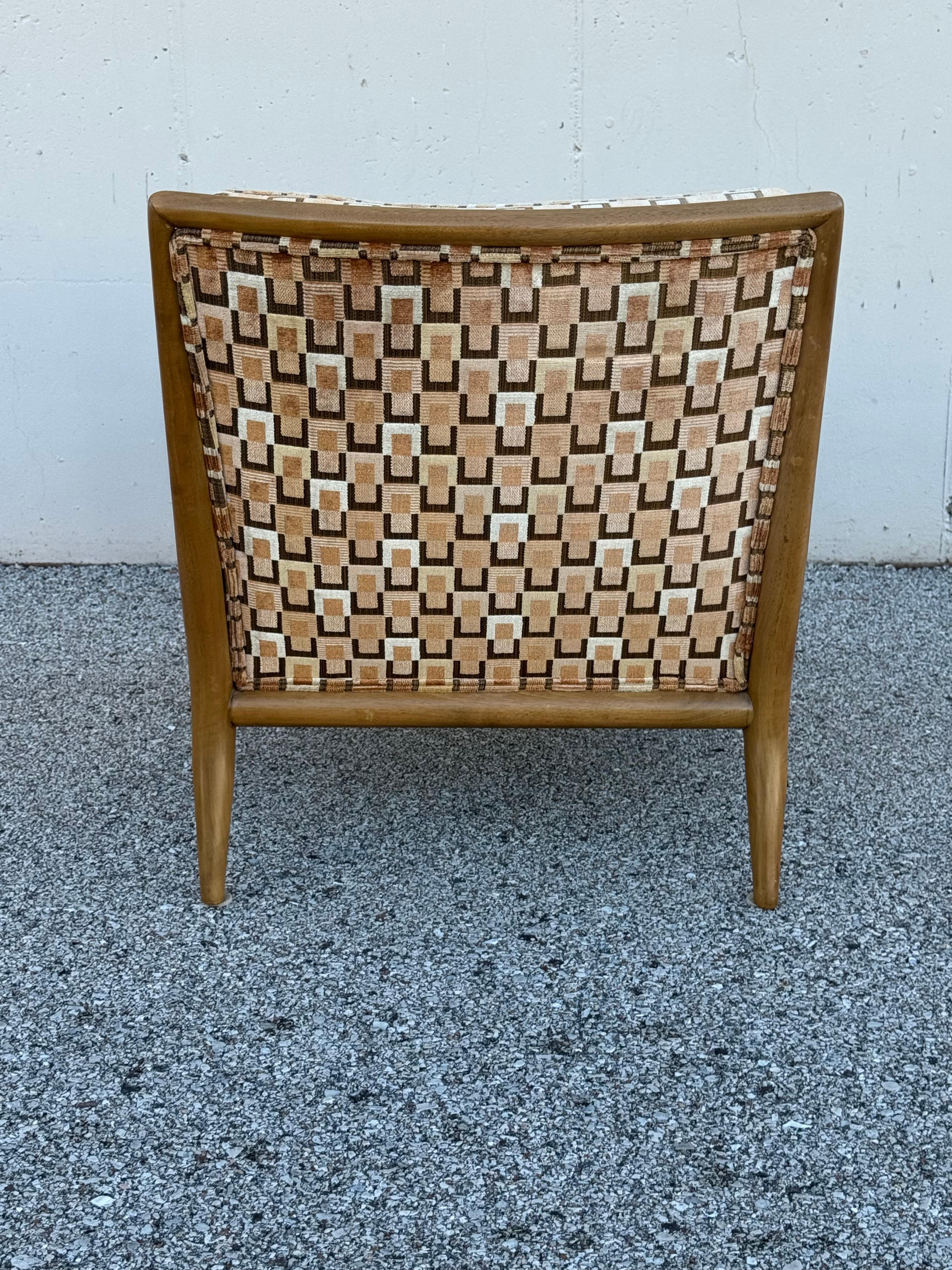 Pair of Elegant 1950s T.H. Robsjohn-Gibbings for Widdicomb Lounge Chairs en venta 6