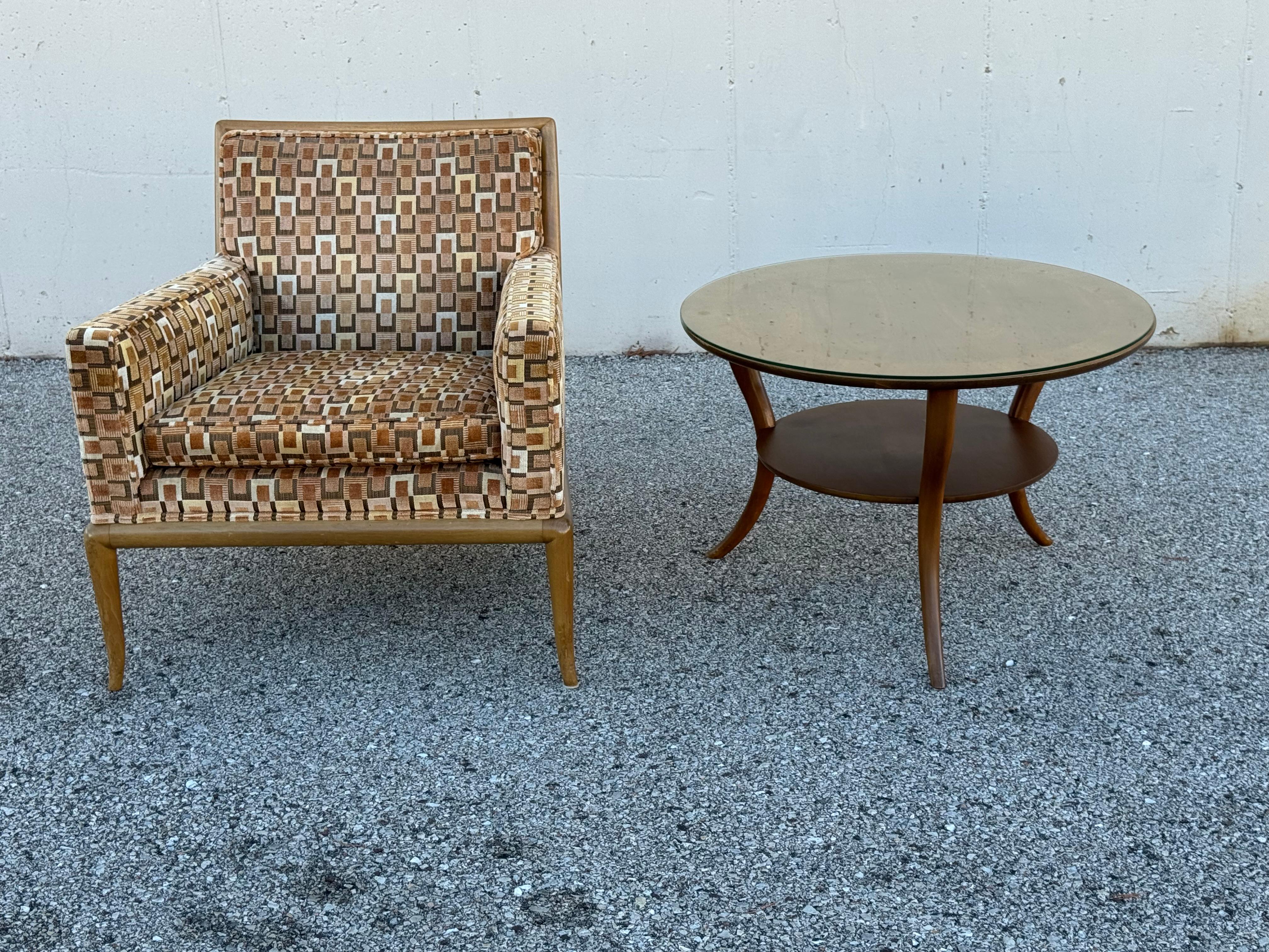 Pair of Elegant 1950s T.H. Robsjohn-Gibbings for Widdicomb Lounge Chairs en venta 12