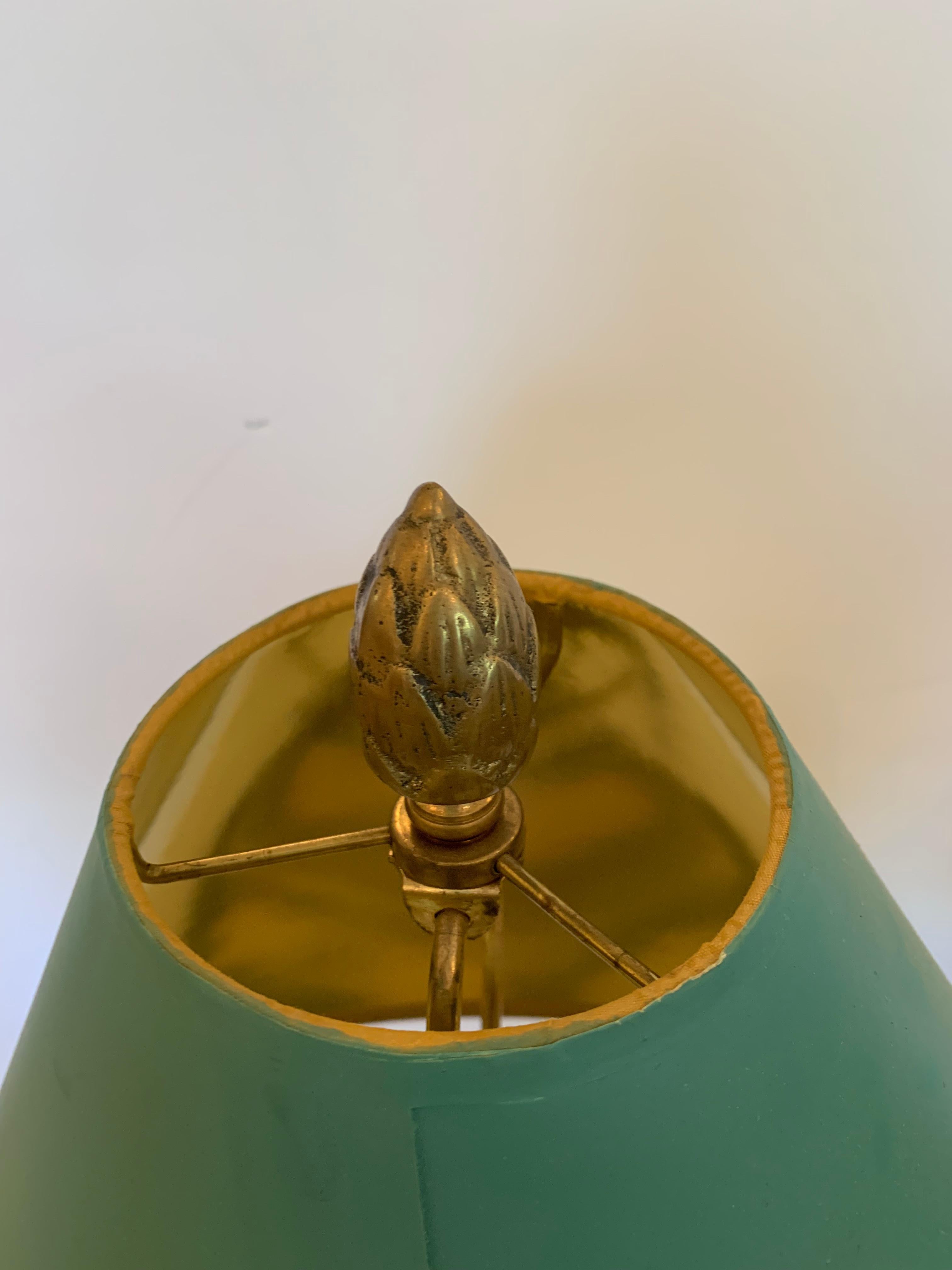 Pair of Elegant and Whimsical Brass Frog Motife Tall Table Lamps by Chapman 7