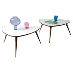 Pair of elegant coffee tables by Officina Antiquatia