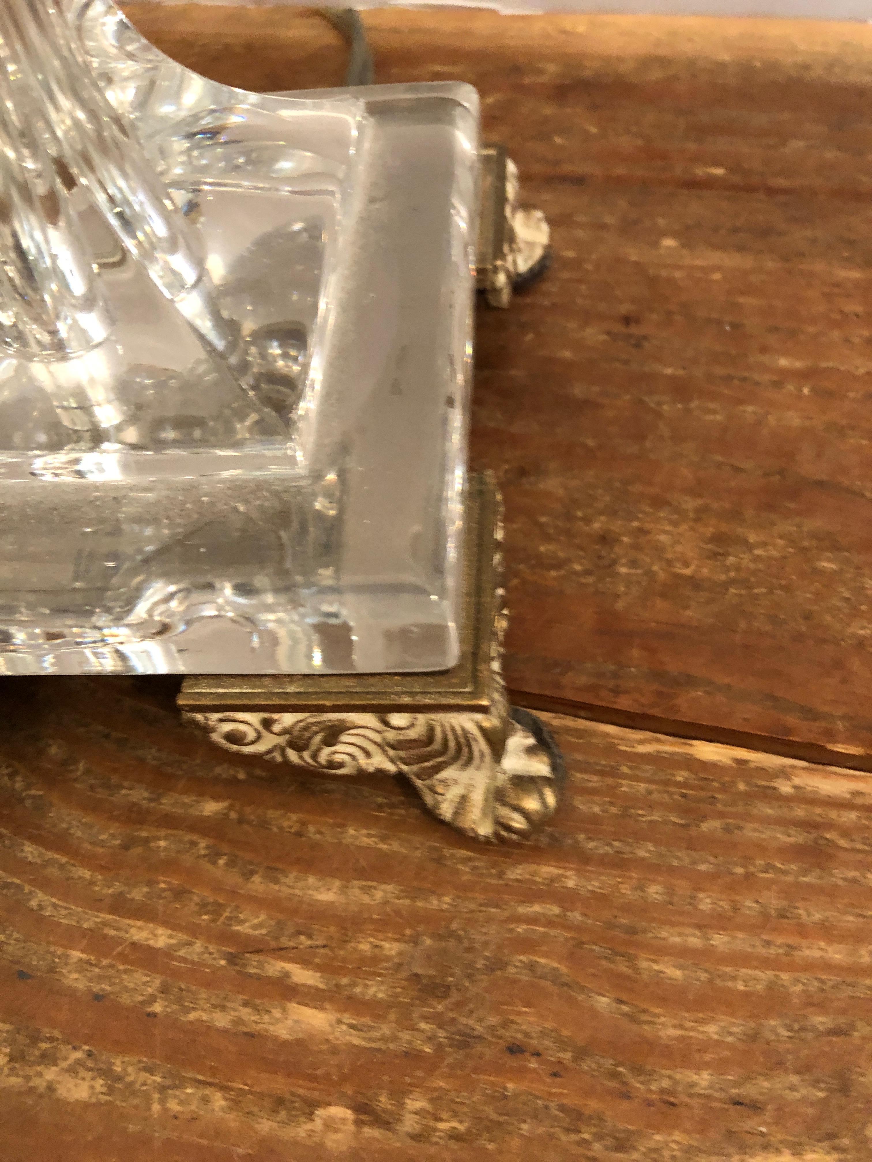 Late 20th Century Pair of Elegant Crystal Schonbek Lamps For Sale